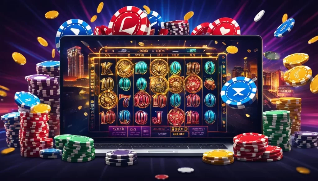 Hình ảnh đa dạng các trò chơi tại Sunwin20 như slot, casino, thể thao